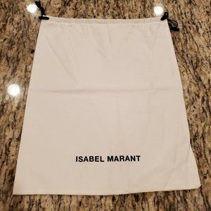 Isabel Marant dust cover - white - 11.5" x 14.5"